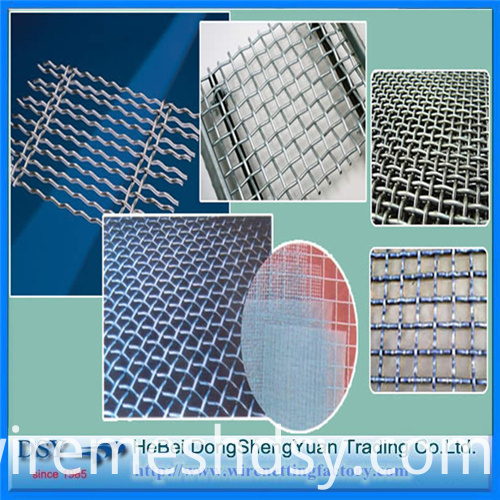 Fabricación de malla de alambre prensado Crimped Wire Mesh Manufacturer